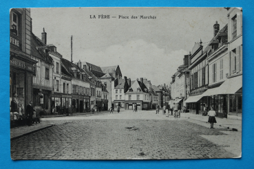 Foto Ansichtskarte AK La Fere 1910-1920 Schaufenster Geschäfte Frankreich France 02 Aisne